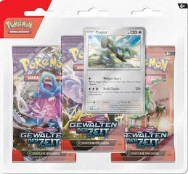 Pokemon Gewalten der Zeit 3-Pack Blister Mopex